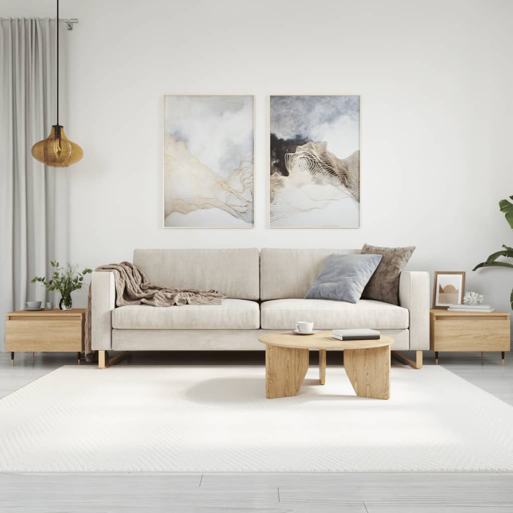 Couchtische 2 Stk. 50X46X35 Cm Holzwerkstoff