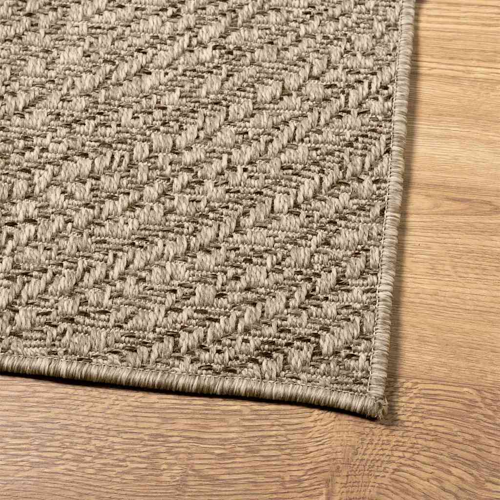 Teppich Zizur Jute-Optik Indoor Und Outdoor Beige