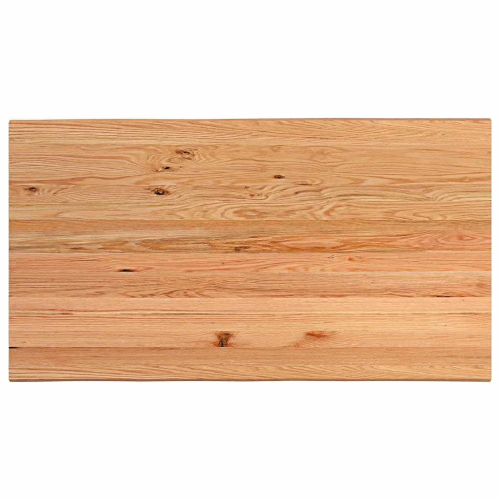 Esstisch Mit Baumkanten Massivholz Eiche