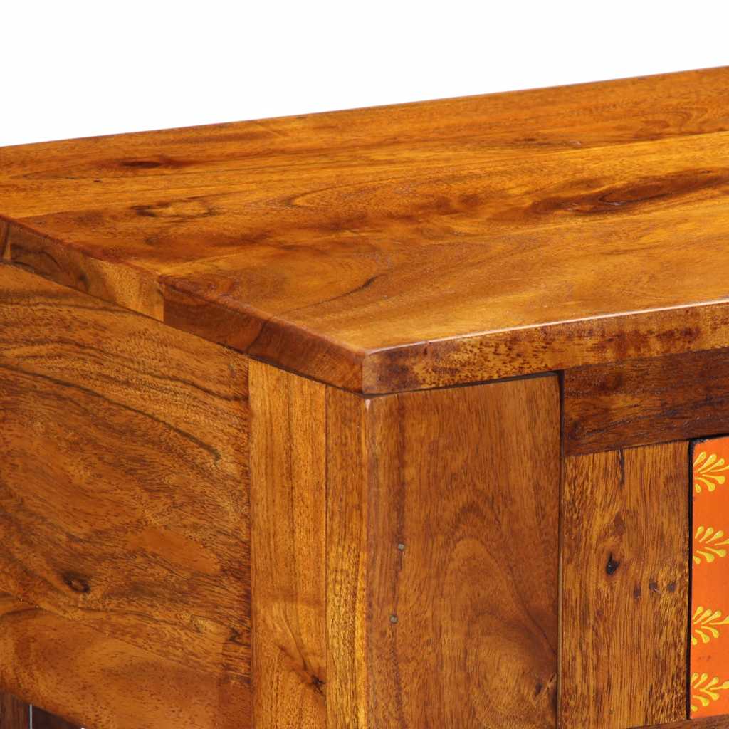 Konsolentisch 110X35X75 Cm Massivholz Akazie