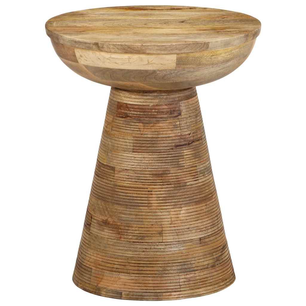 Beistelltisch Ø37X45 Cm Massivholz Mango