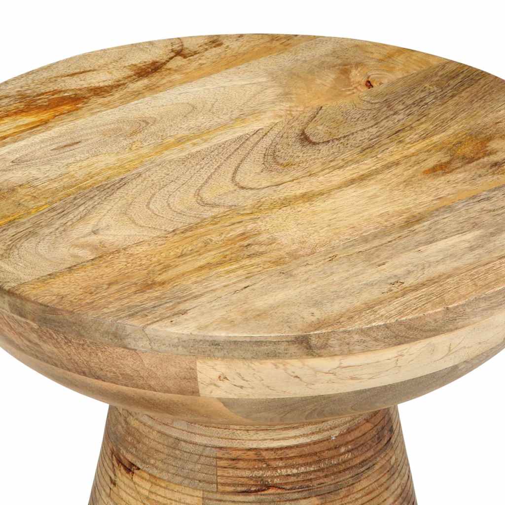 Beistelltisch Ø37X45 Cm Massivholz Mango