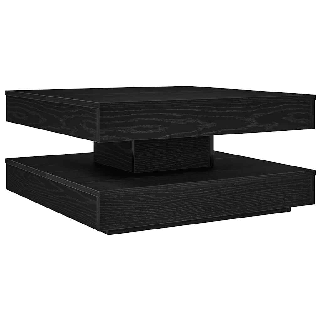 Couchtisch 360-Grad Drehbar 70X70X34,5 Cm
