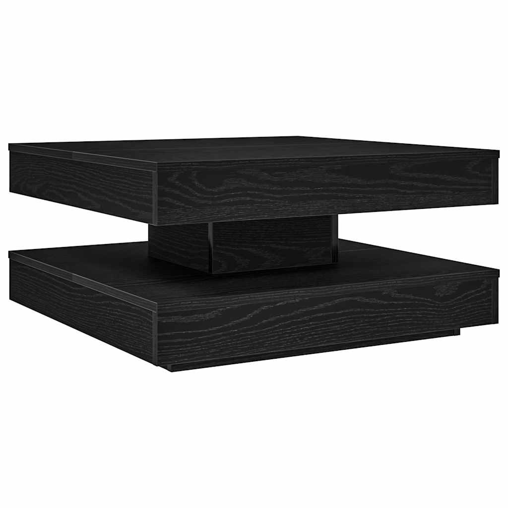 Couchtisch 360-Grad Drehbar 70X70X34,5 Cm