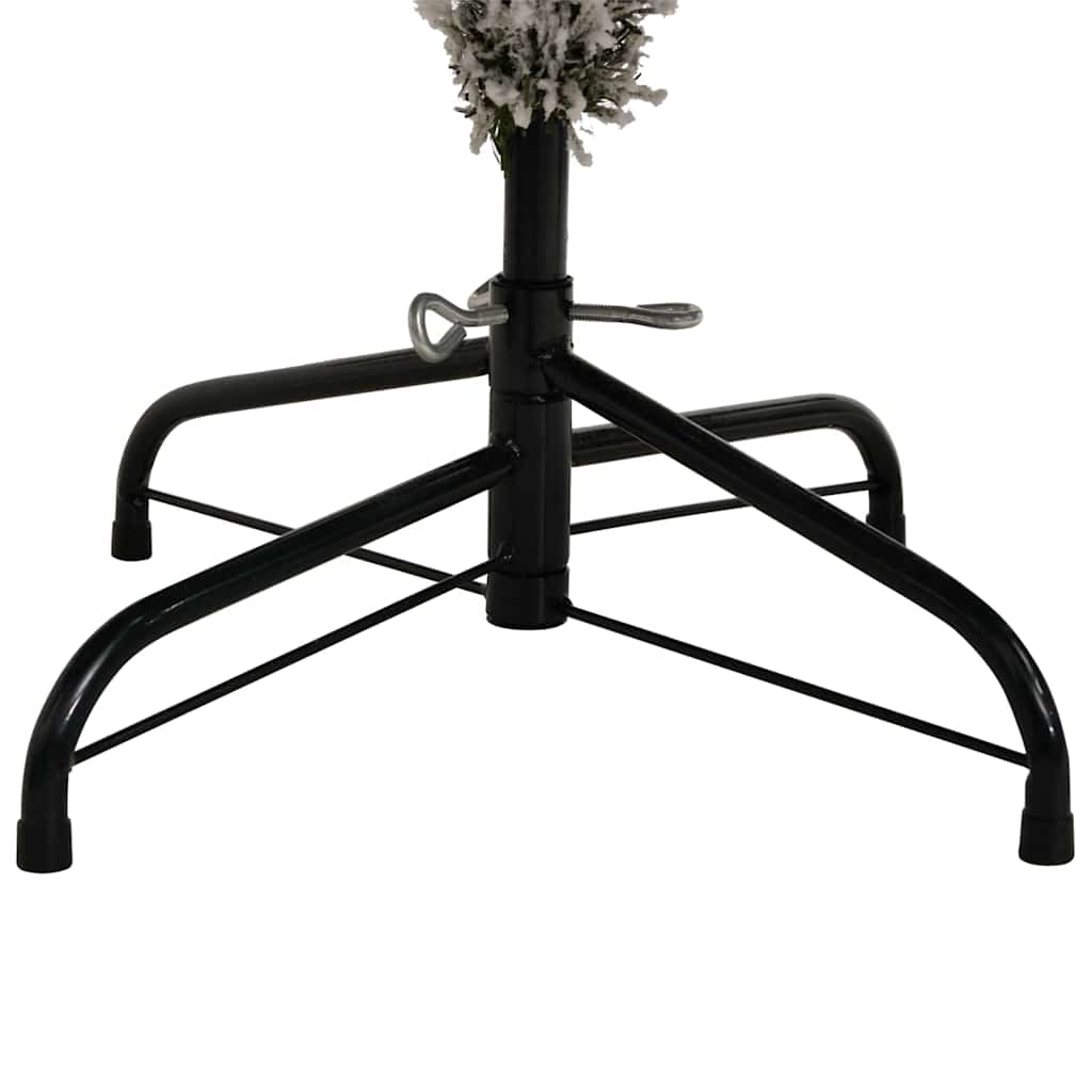 Künstlicher Weihnachtsbaum Pvc Und Metall Grün Und Weiß