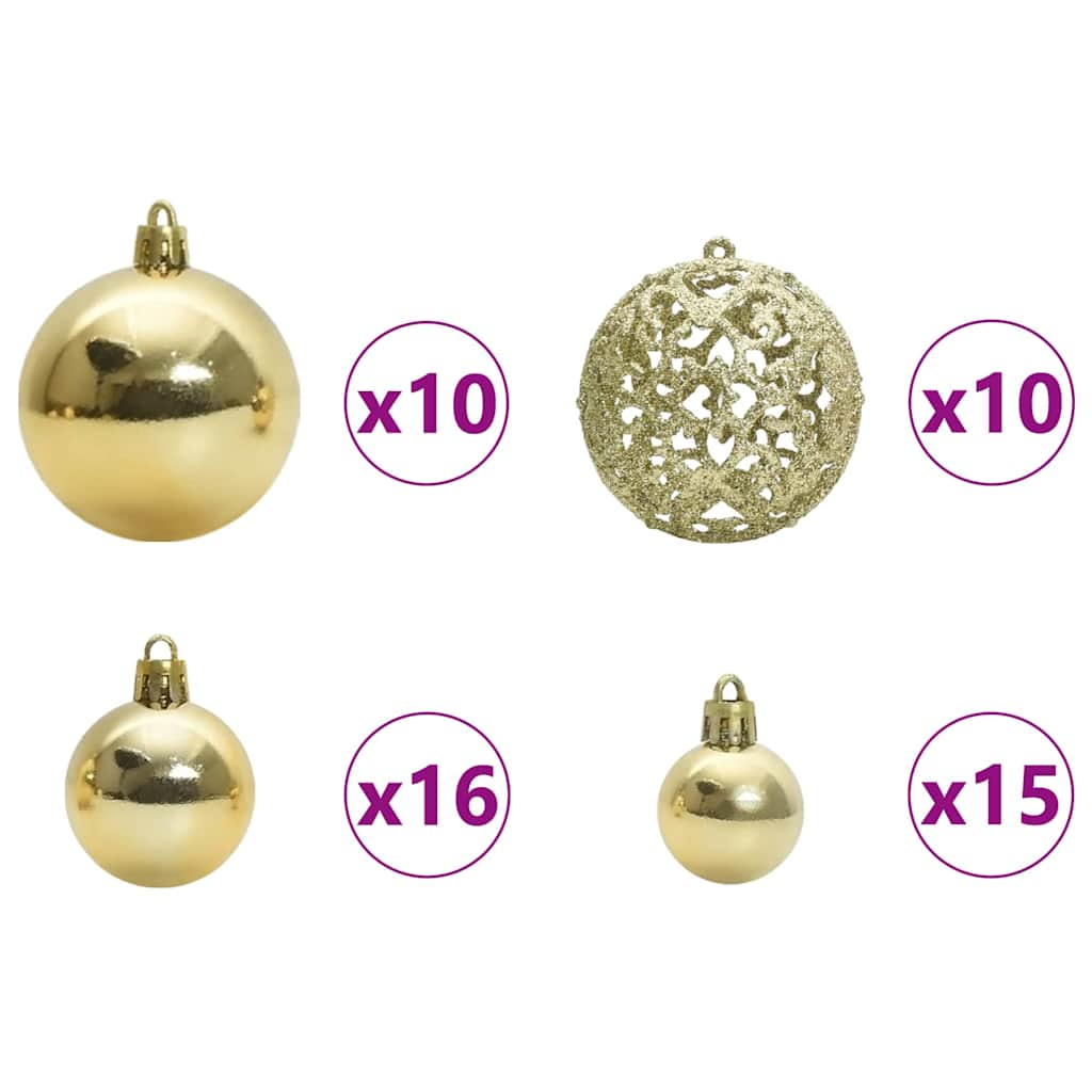 Künstlicher Klapp-Weihnachtsbaum Mit 300 Leds Grün