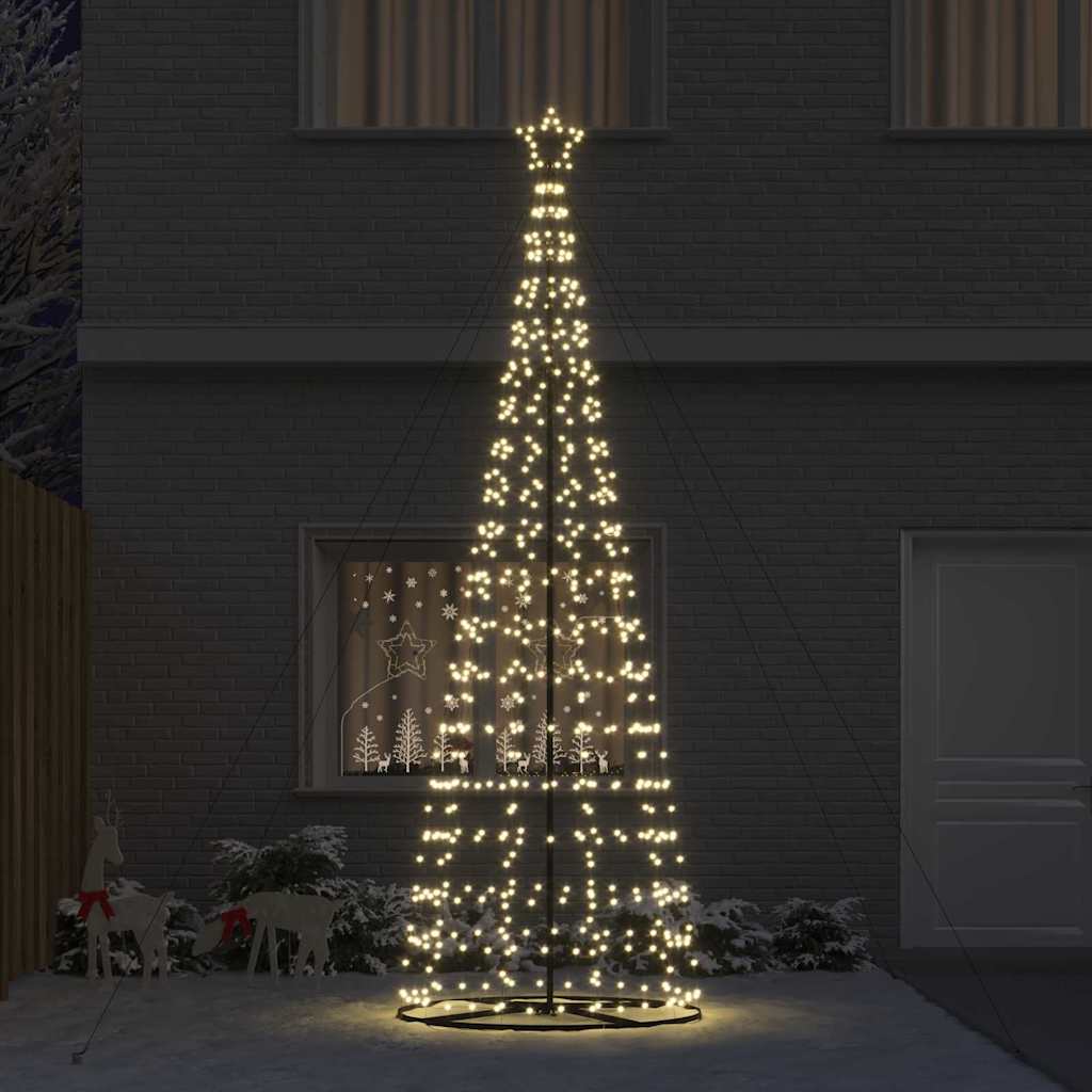 Led Weihnachtsbaum Mit 800 Leds Warmes Weiß Eisen