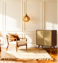 Marrakech cabinet, gold