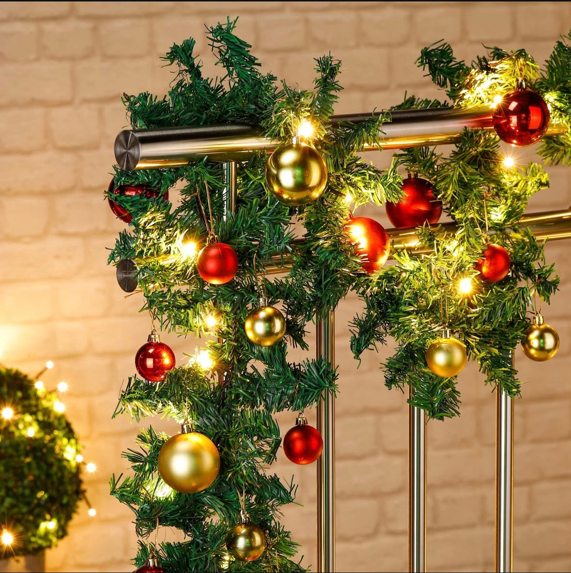 Weihnachtsgirlande - 150 Leds, 8 Lichteffekte