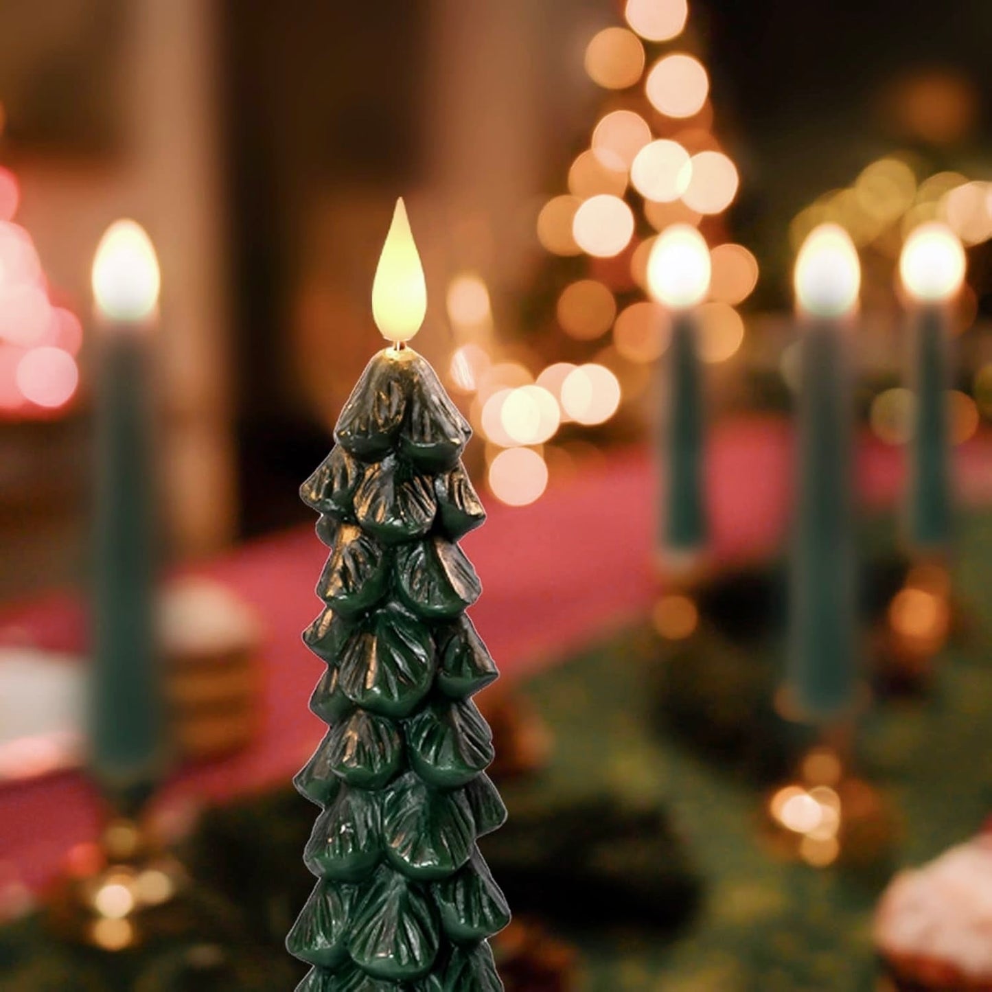 Christmas LED Echtwachskerzen - Limited Edition