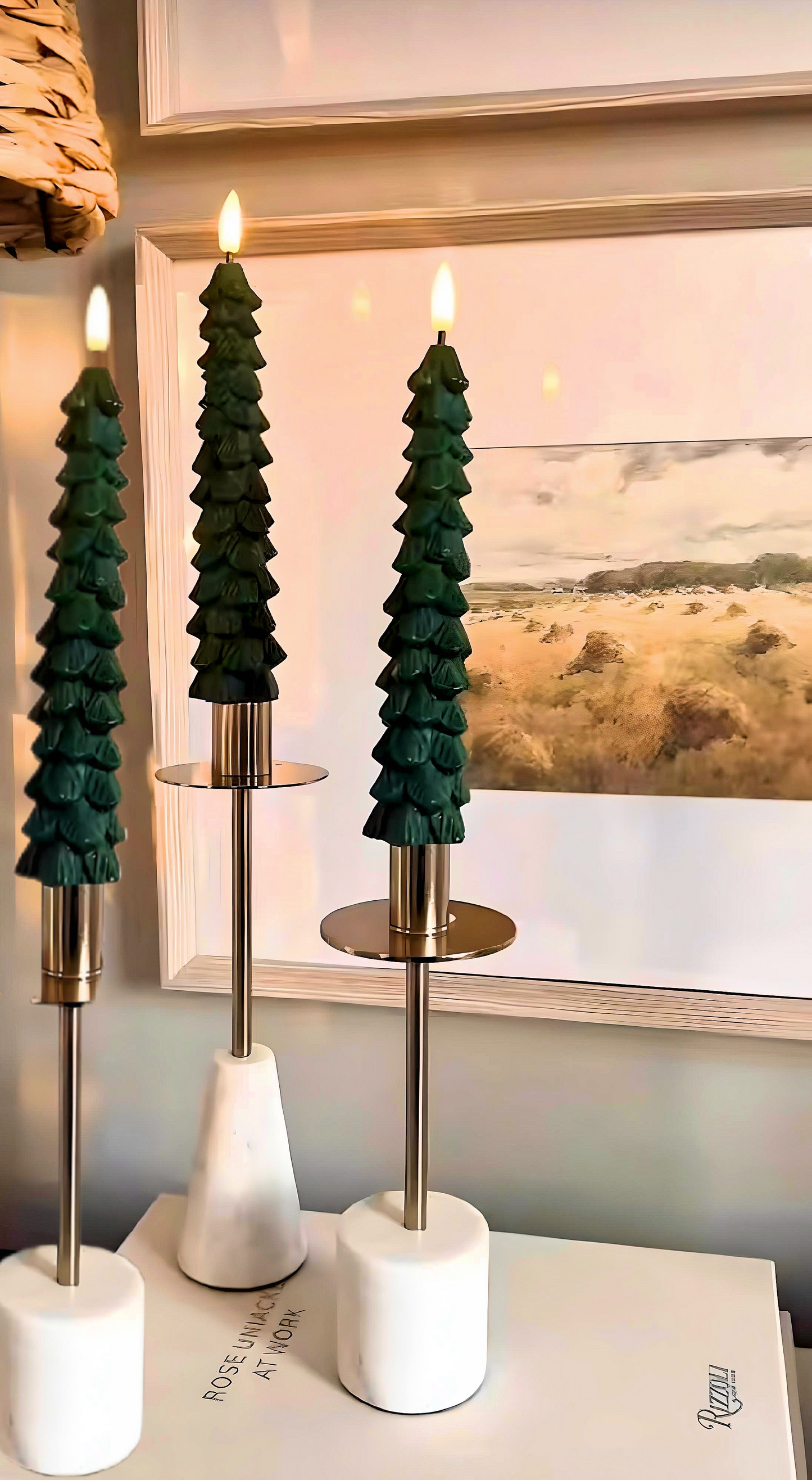 Christmas LED Echtwachskerzen - Limited Edition