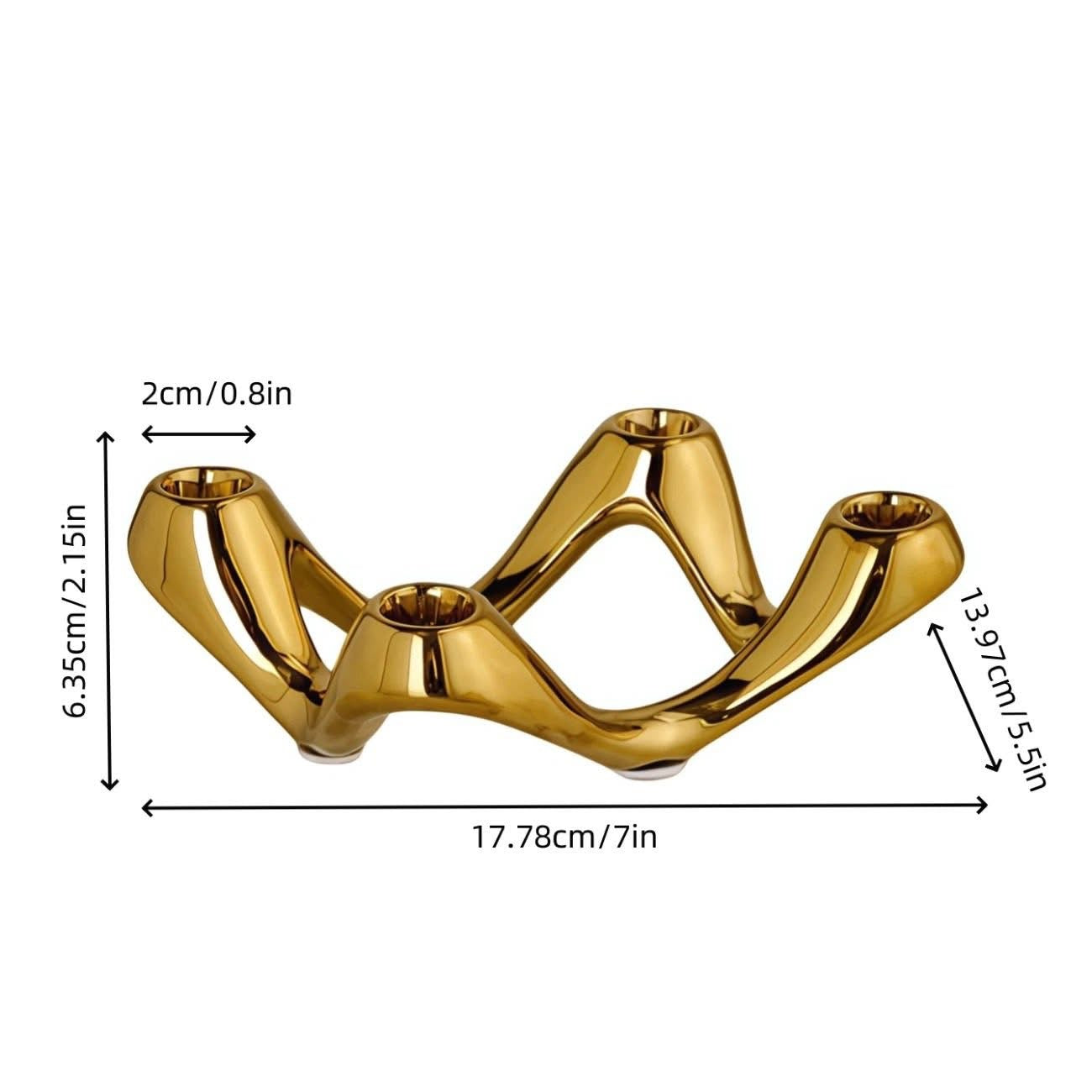 Ondulado Kerzenständer