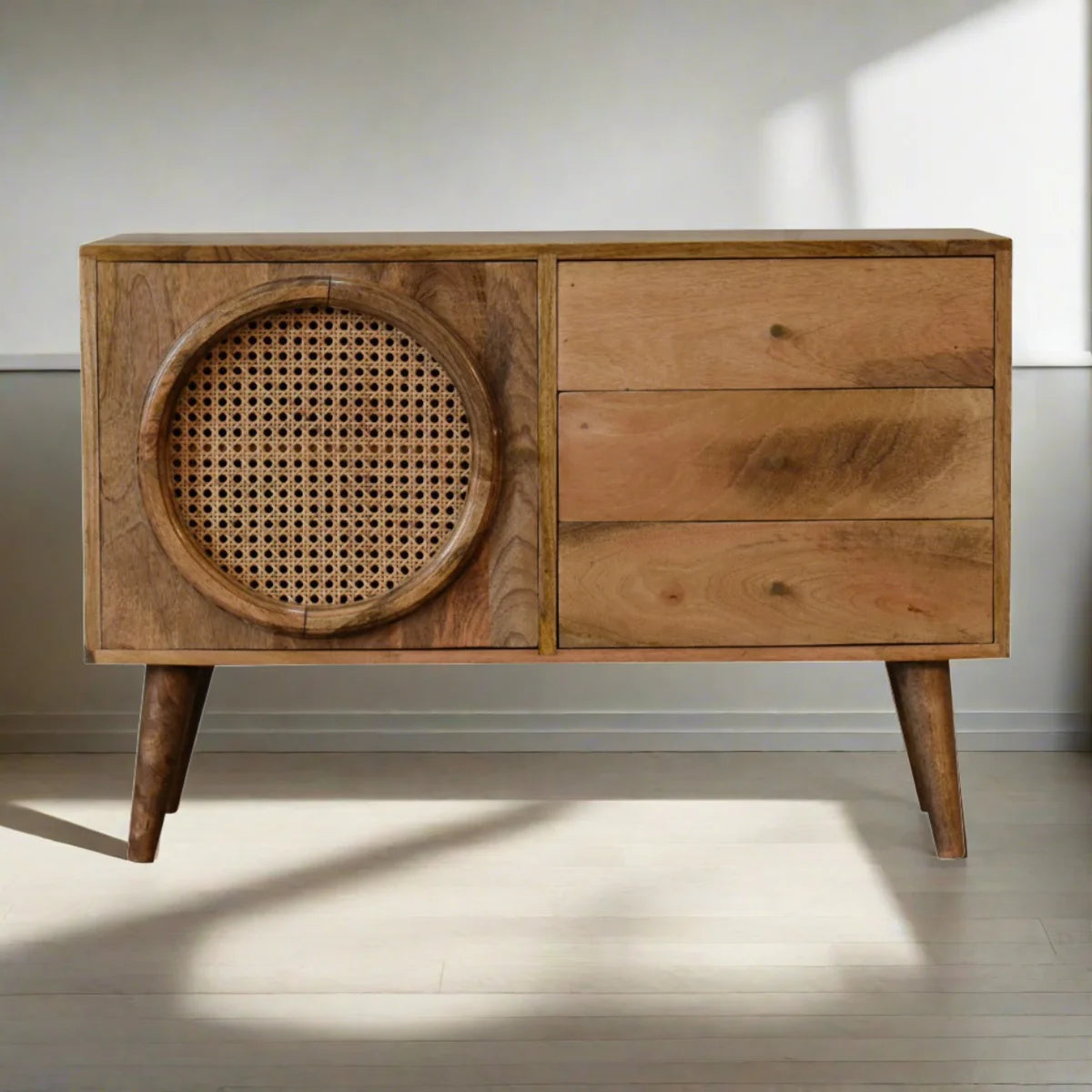 Benoa sideboard - mango wood/rattan