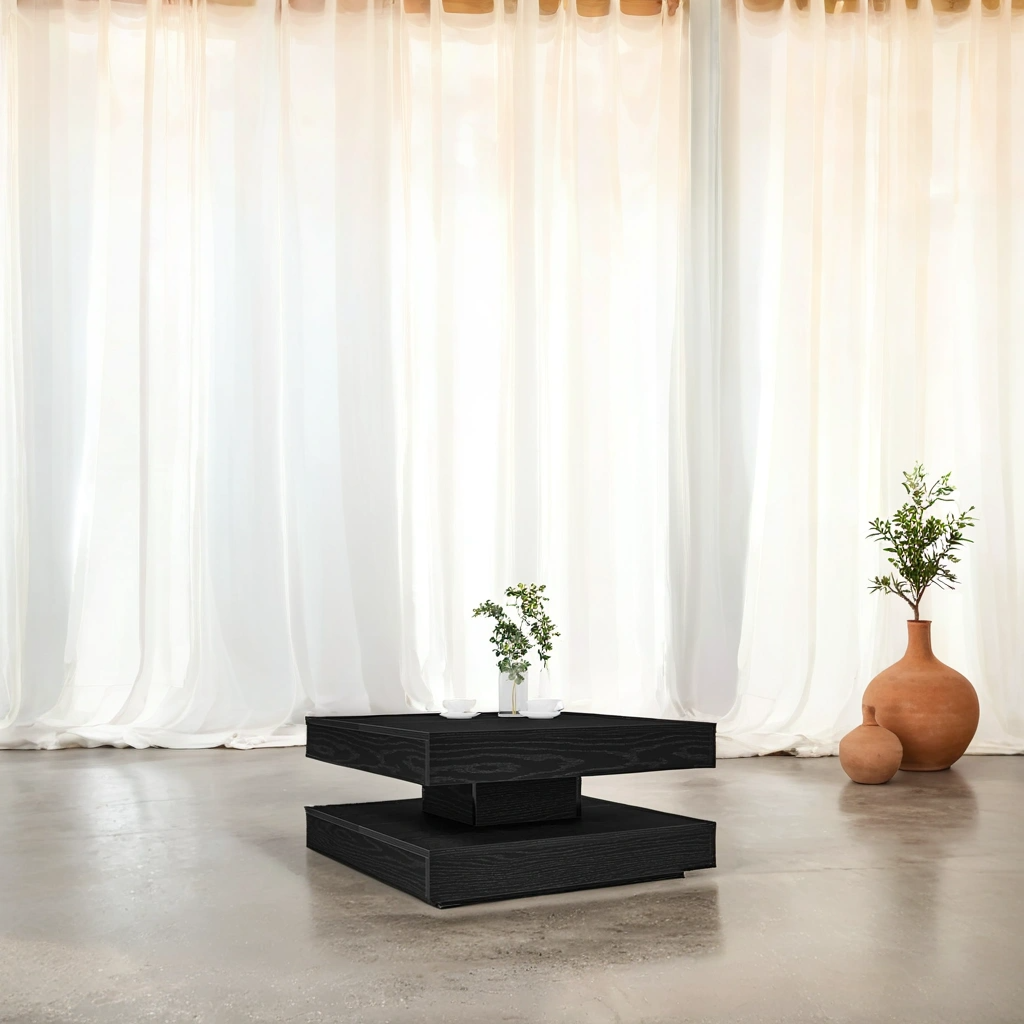 Oberia Couchtisch - 360-Grad Drehbar