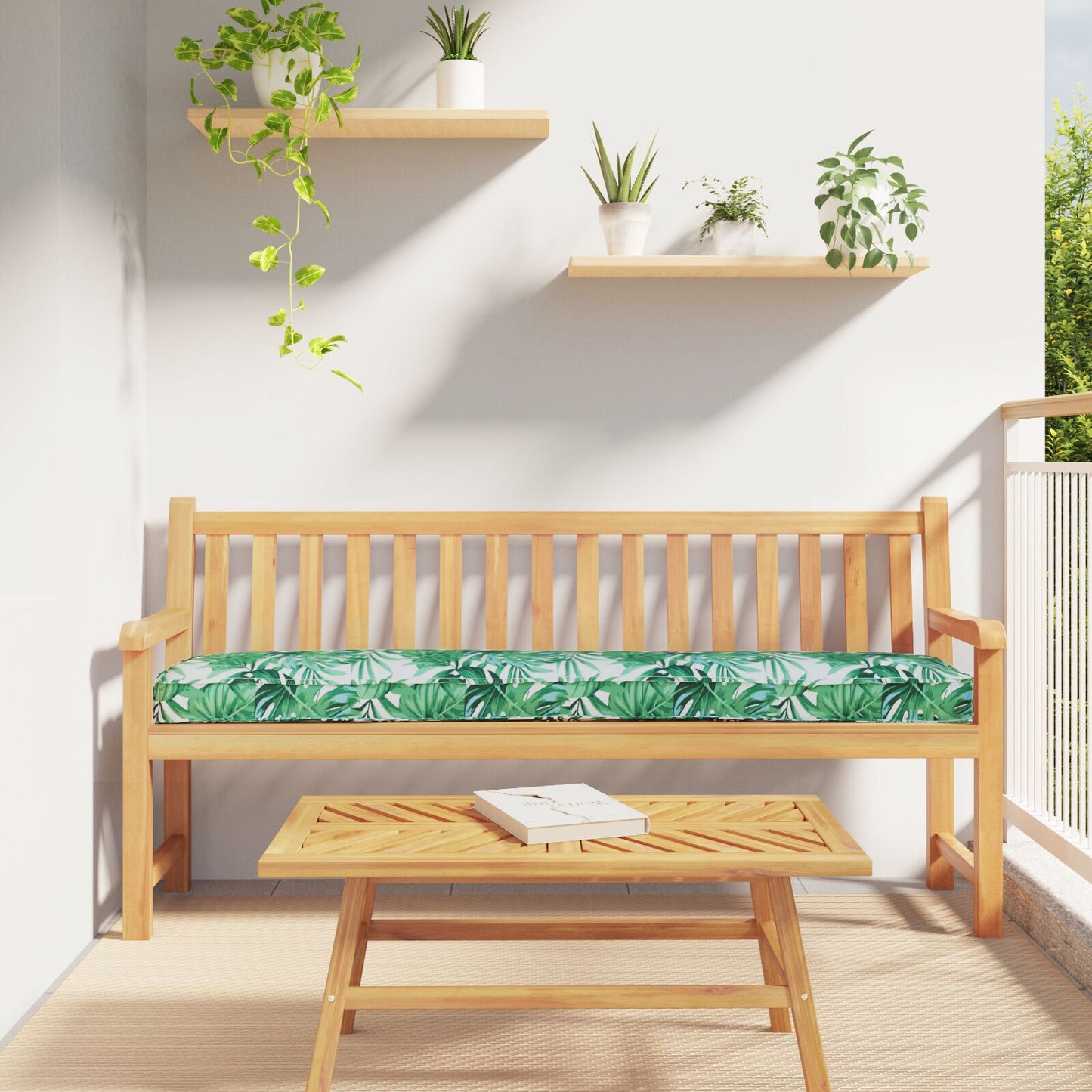 Outdoor Kissen Polyester Lounge-Kissen Rechteckig