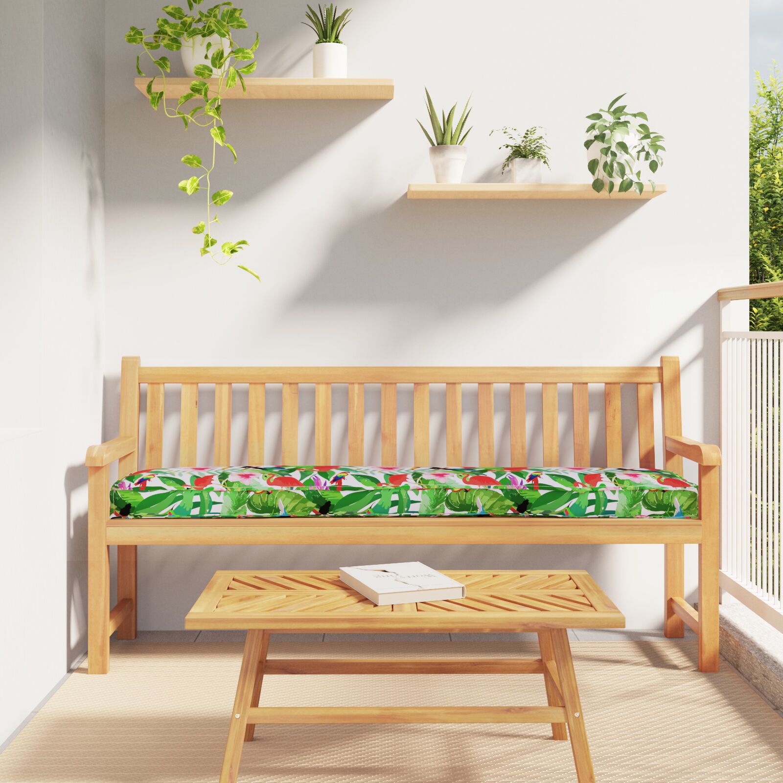 Outdoor Kissen Polyester Lounge-Kissen Rechteckig