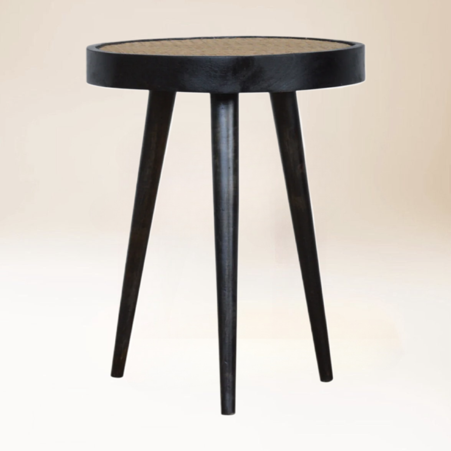 Tabanan side table - mango wood/rattan