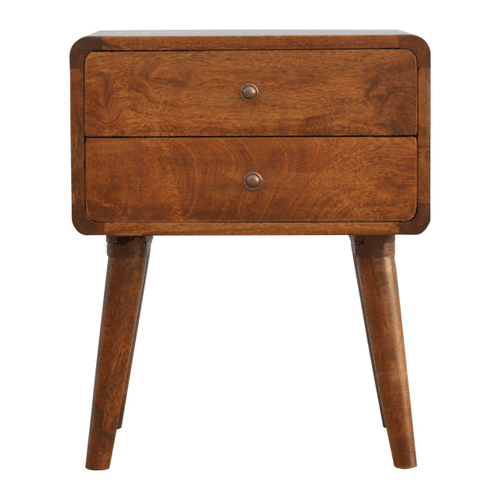 Ubud bedside table made of mango wood